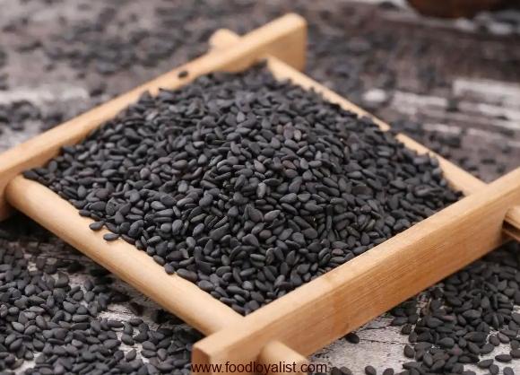 Internal structure of black sesame