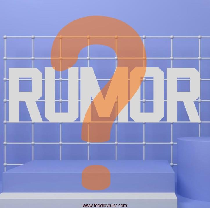 Is this a rumor?