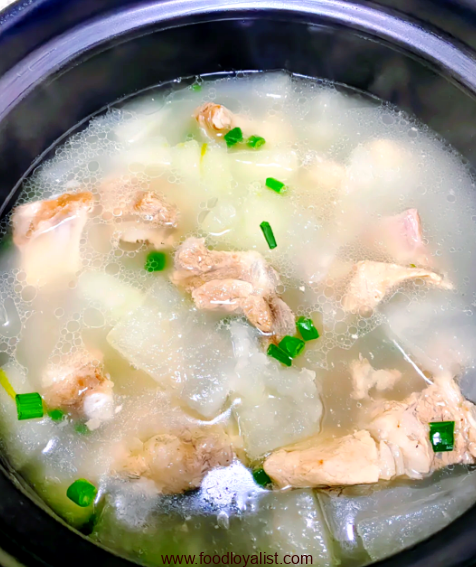 Winter Melon Rib Soup Recipe