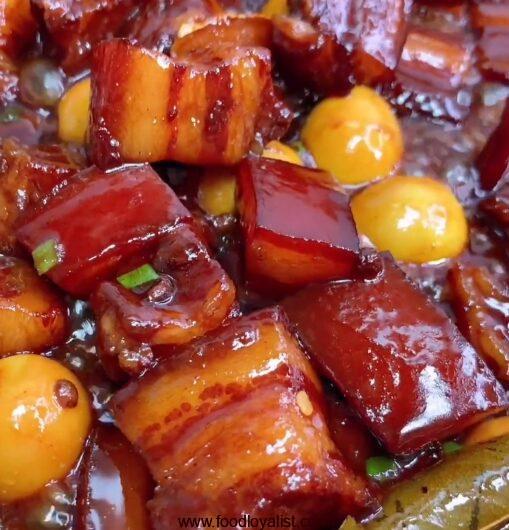 Braised pork
