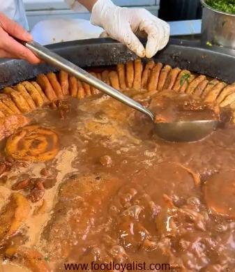 Stewed Organs with Bread