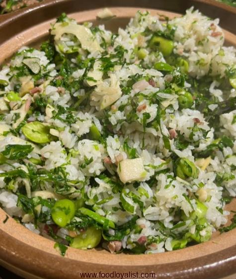 Tianjin Xianrou Caifan (Salted Meat Vegetable Rice)