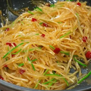 Sichuan stir fried shredded potatoes recipe